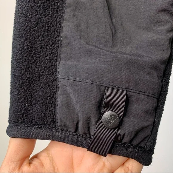 The North Face Polartec Women's Black Full Zip Fleece Hooded Jacket Size Medium - Picture 10 of 15